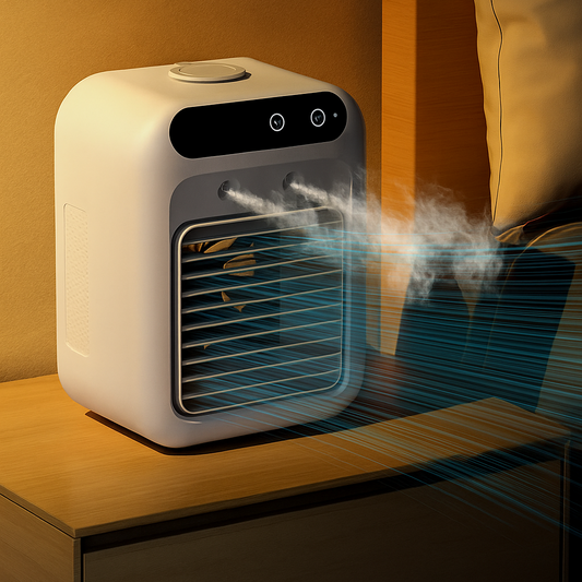 Mini aire acondicionado portátil a batería