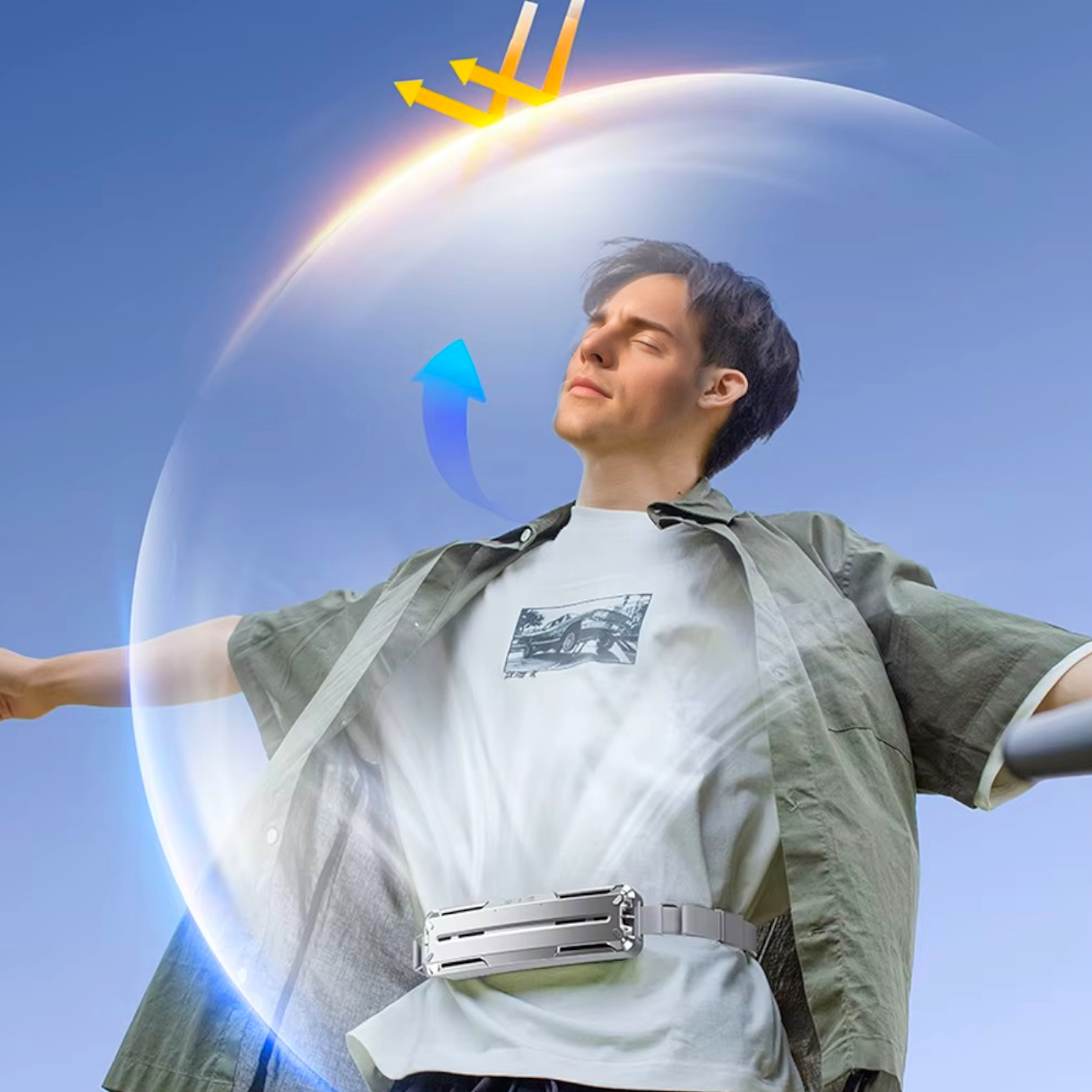 Ventilador de cintura portátil - VENTYX