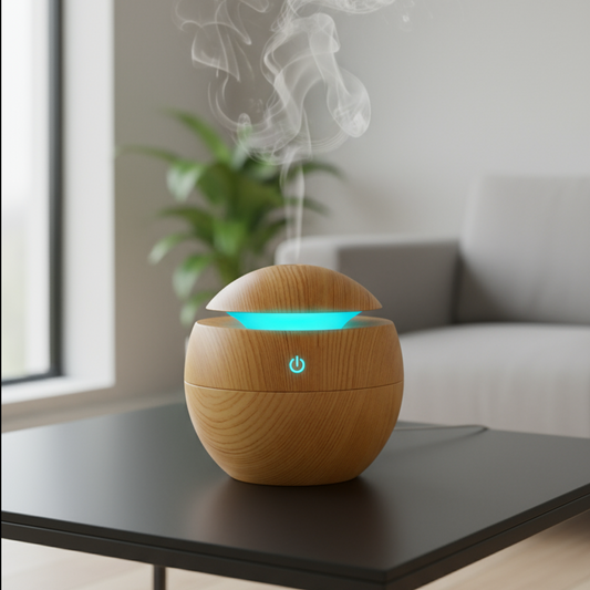 Humidificador textura de madera